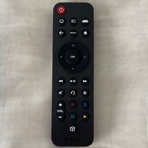 RCA Black Smart Remote Control